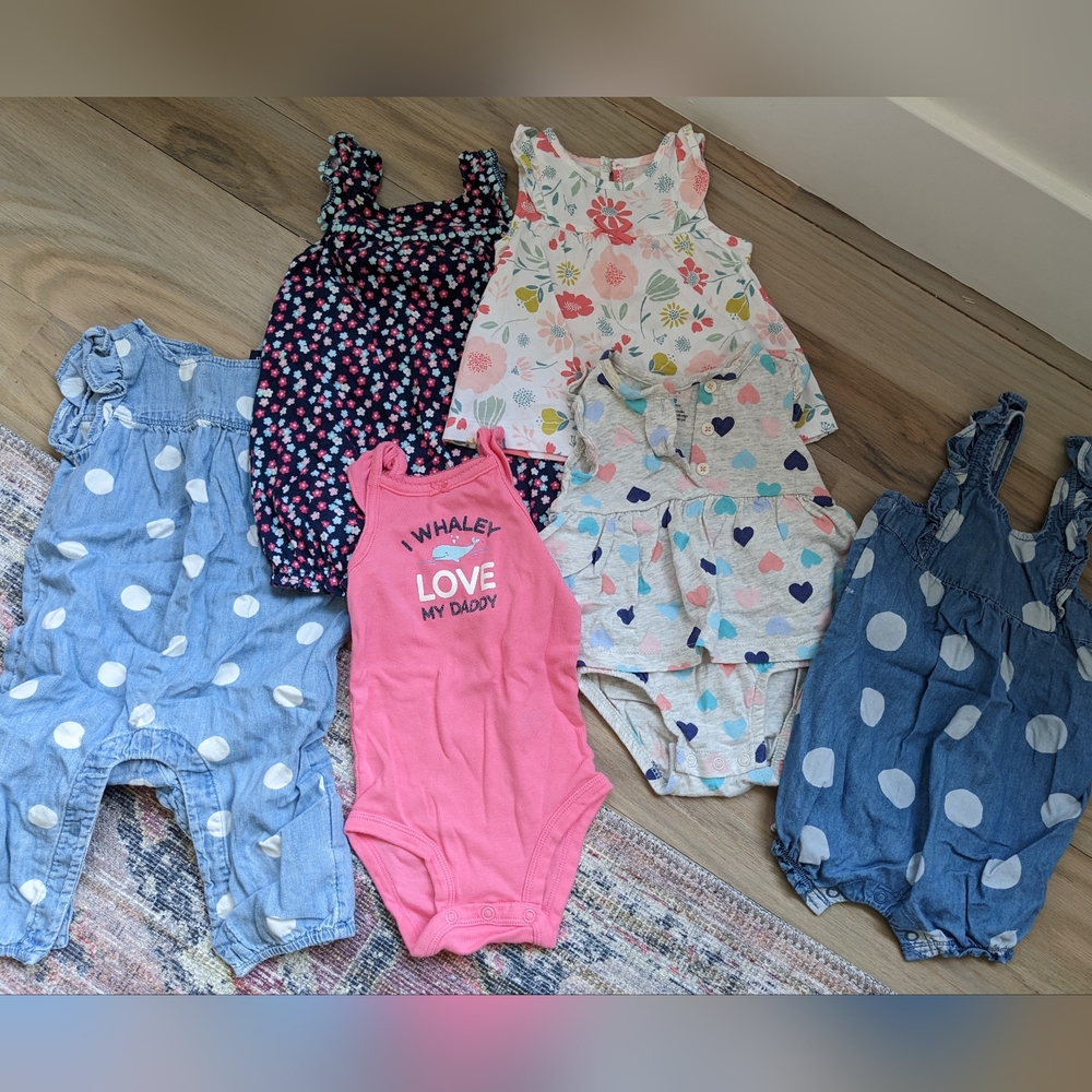 Carter's Baby Girl Bundle 6months